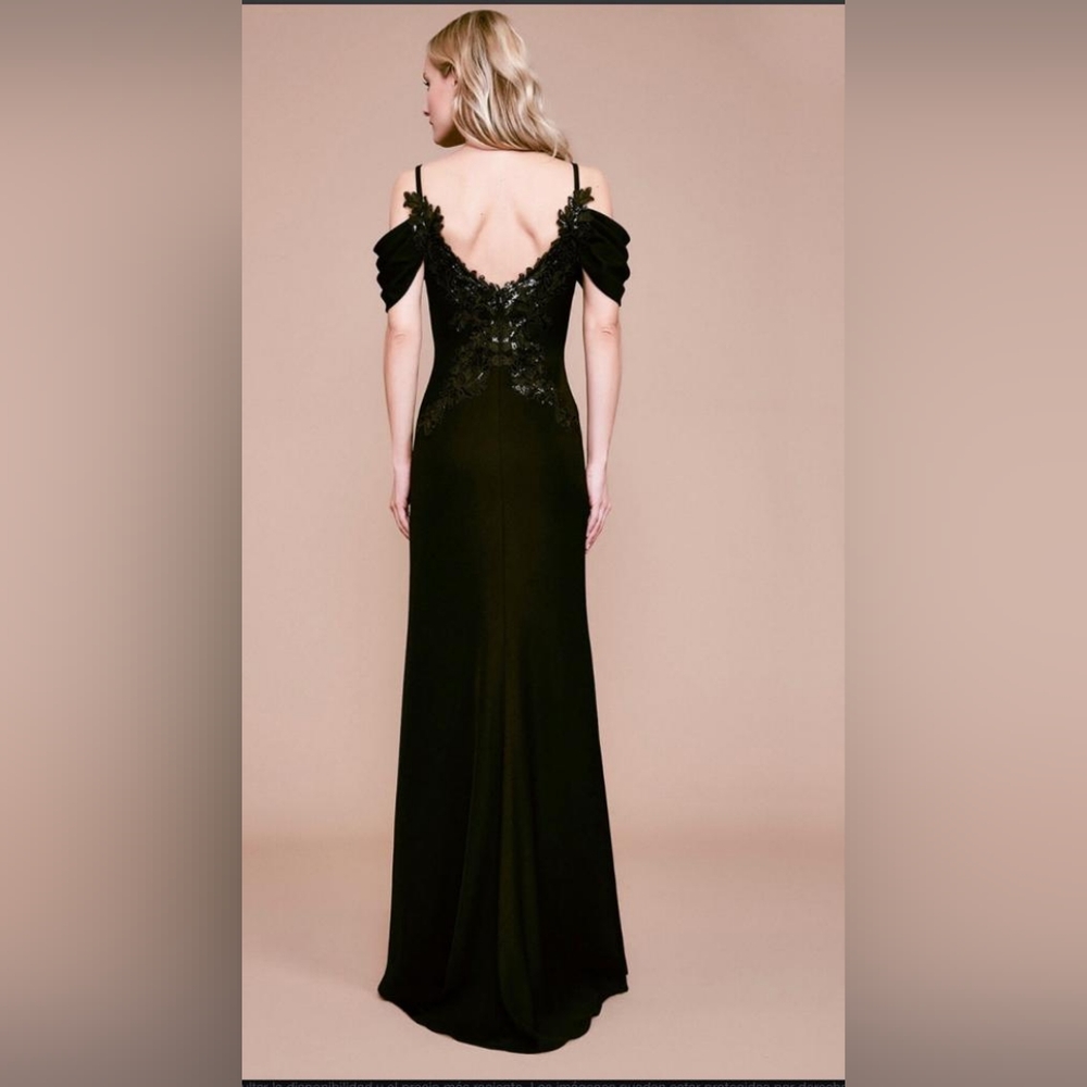 Tadashi Shoji Black Gown
